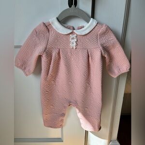 Janie and Jack Quilted Romper, 0-3 months